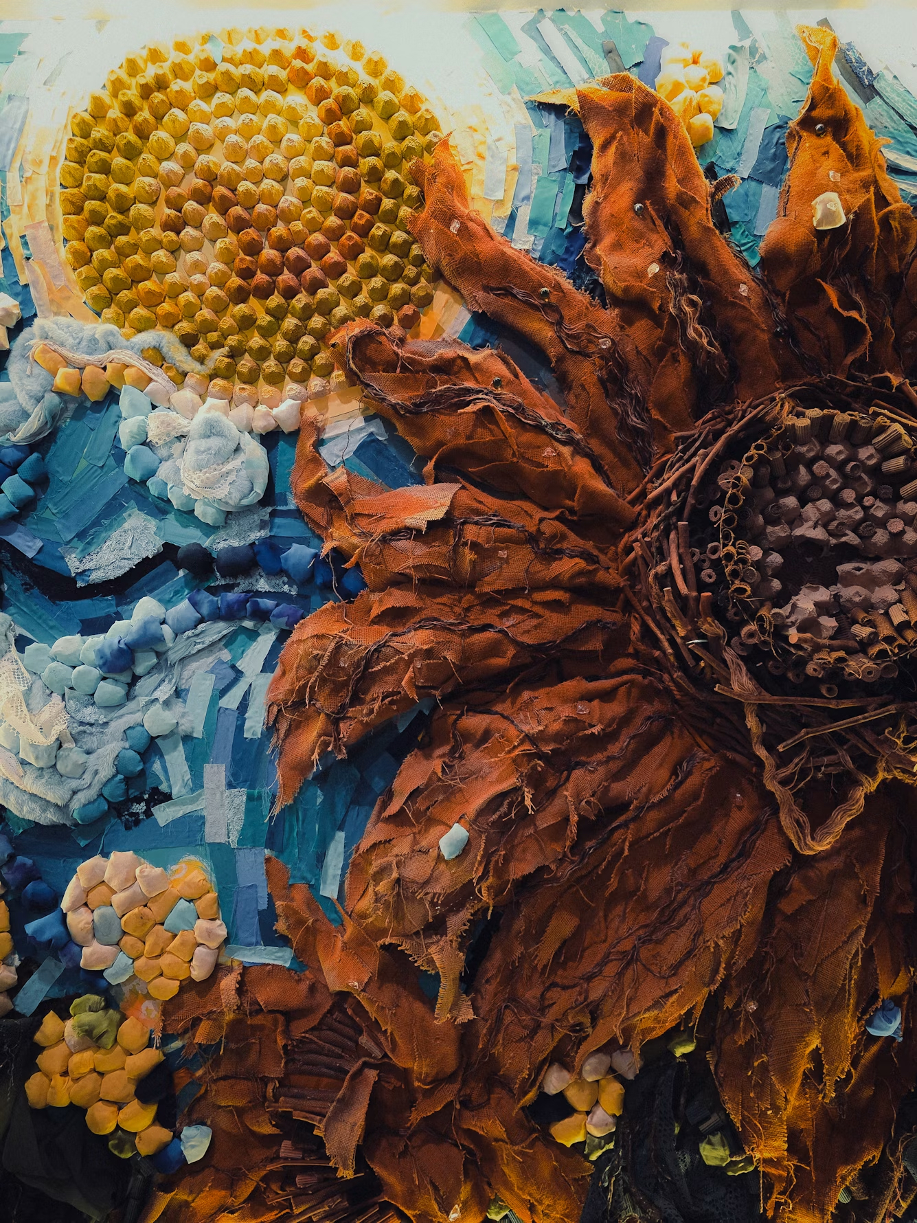 Sunflower in Cloth